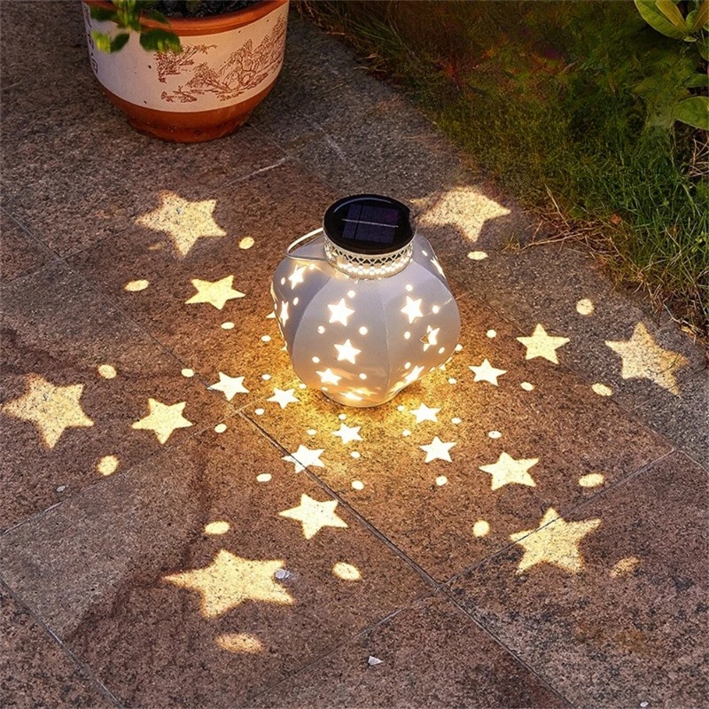 Outdoor Lighting Quality - Bahçe Yıldız Projektör Lambası Asılı Güneş