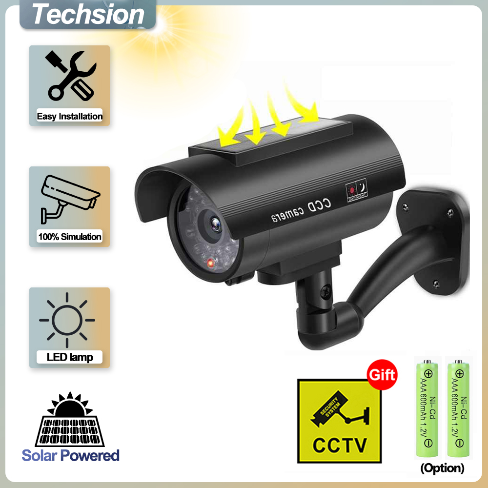 Outdoor Lighting And Camera - Güneş Paneli Aptal Gözetleme Kamera, Dışarıdaki