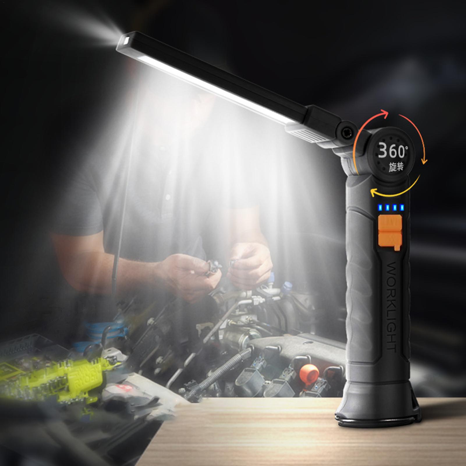 Outdoor Lighting Jobs - Şarj Edilebilir LED El Feneri, Mıknatıslı