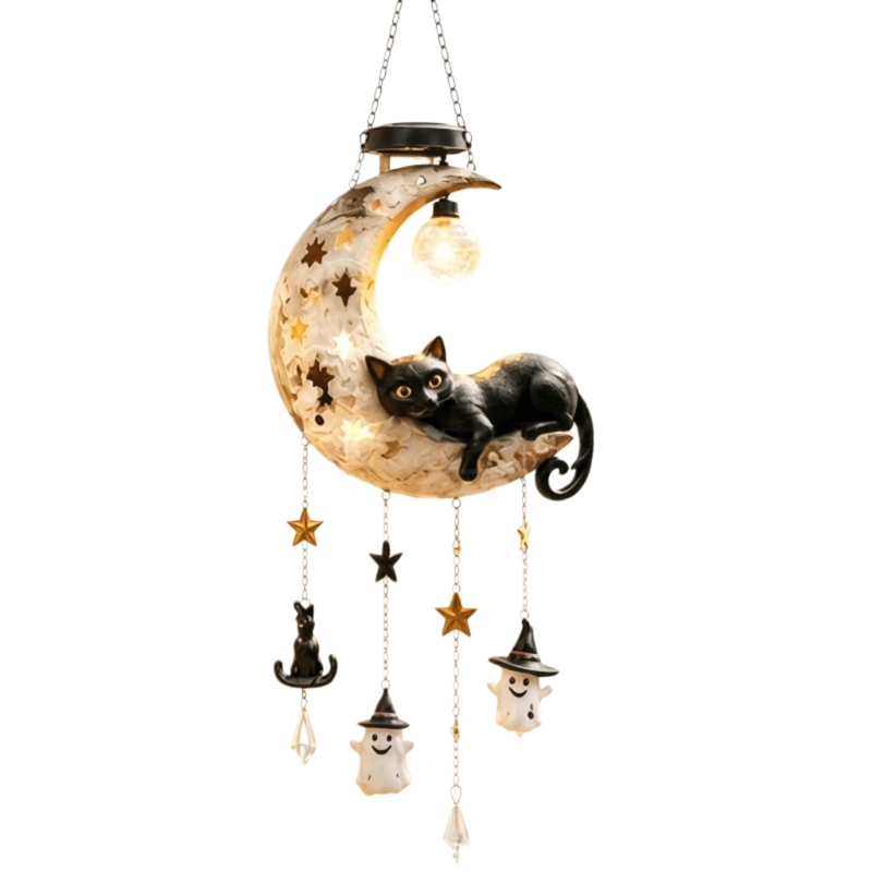 Outdoor Lighting Accent - L43A Güneş Cadılar Bayramı Kara Kediler