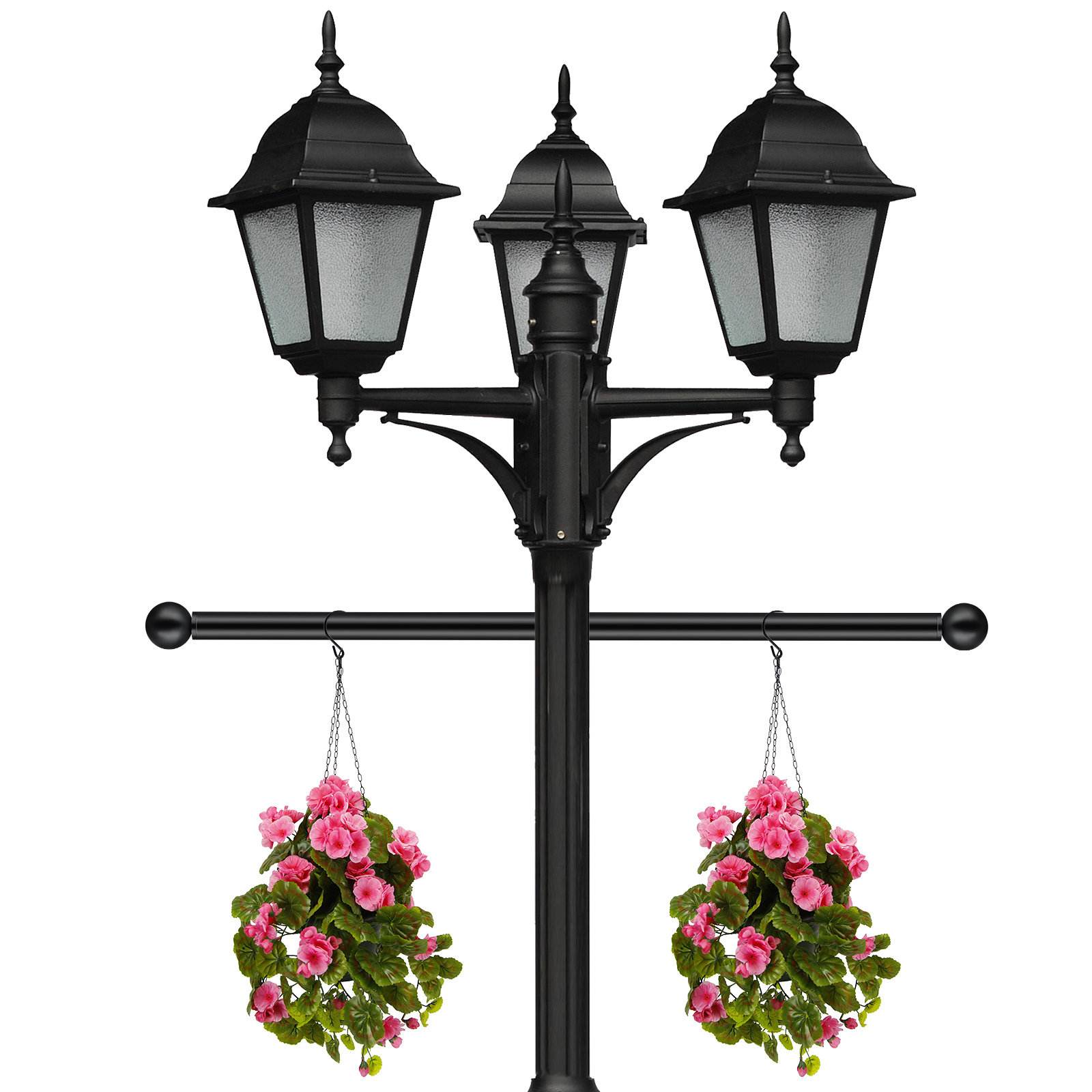 Outdoor Lighting Pole - Dış Mekan Lamba Direği Merdiven Desteği