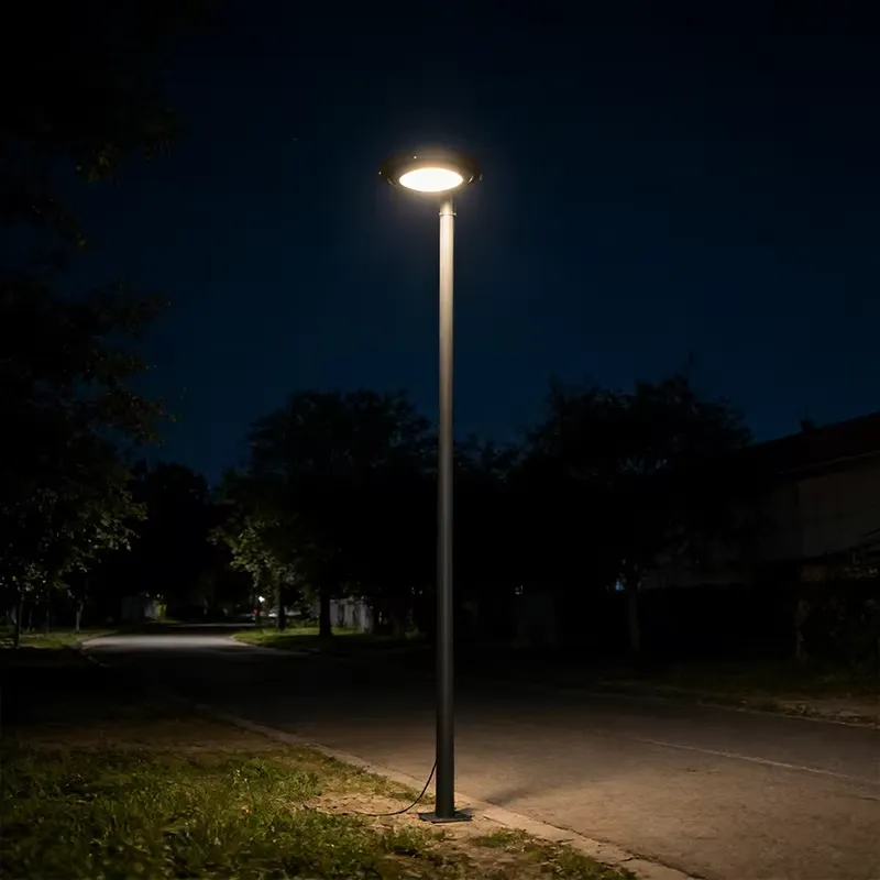 Outdoor Lighting Pole - Çelik Direkli LED Bahçe Lambası Dış