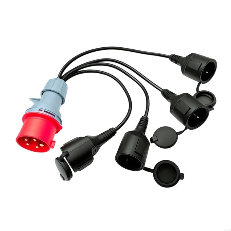 Outdoor Lighting Extension Cord - M17B 50 5 Telli Endüstriyel Adaptör