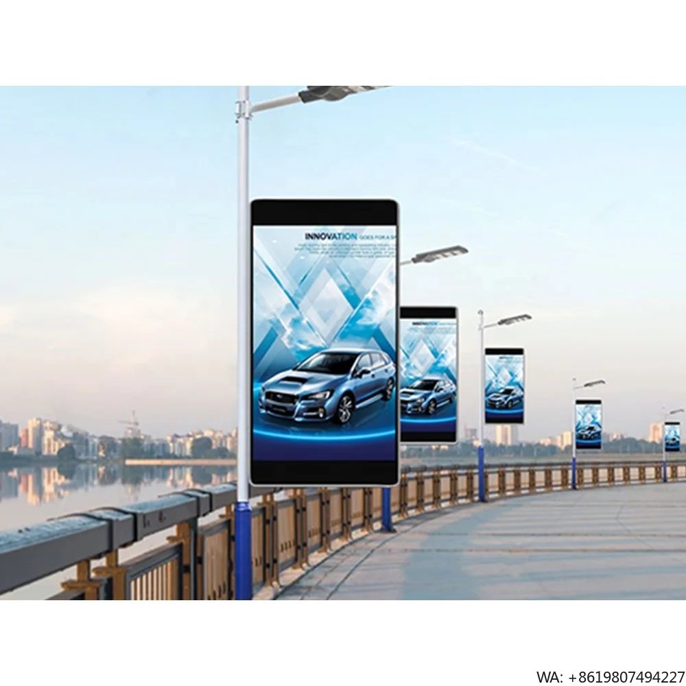 Outdoor Lighting Pole - Hafif Sokak Lambası Direğine Monte Edilen