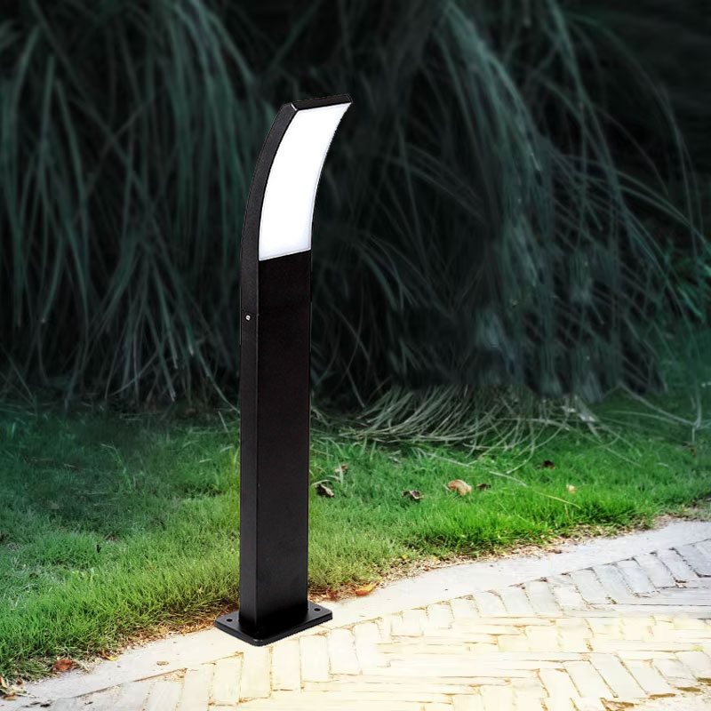 Outdoor Lighting Pole - LED Kare Çim Işığı Açık Avlu/Peyzaj