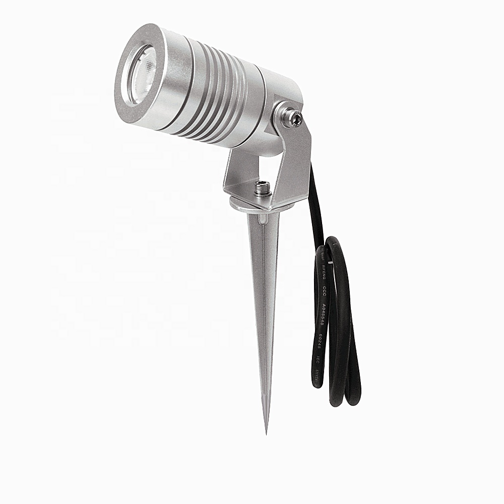 Outdoor Lighting Accent - 3W7W12W18W Mini LED Spot Işıklar, Gümüş