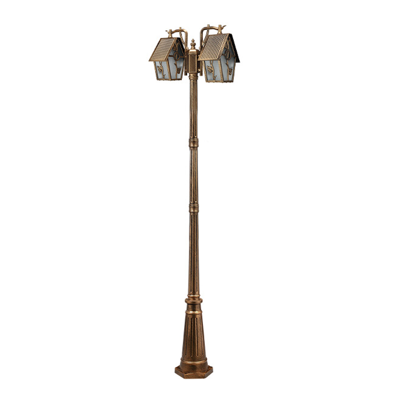 Outdoor Lighting Bronze - Avrupa Tarzı Peyzaj Sokak Lambası Açık