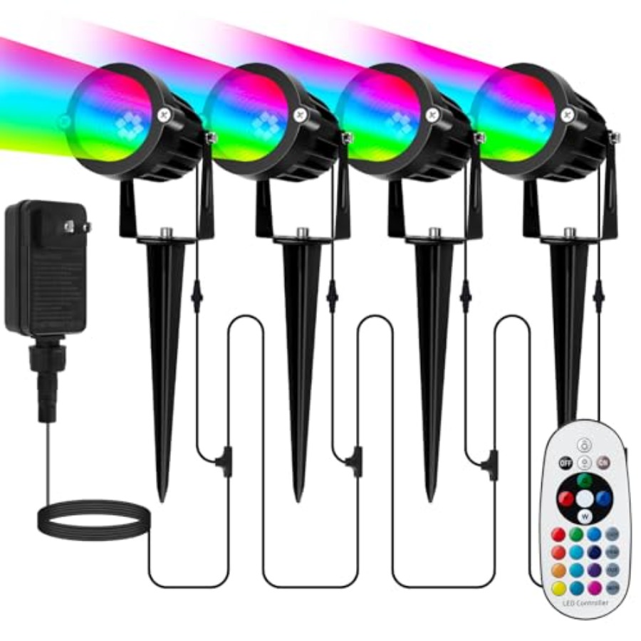 Outdoor Lighting Kit With Transformer - Cadılar Bayramı ve Noel için Dış