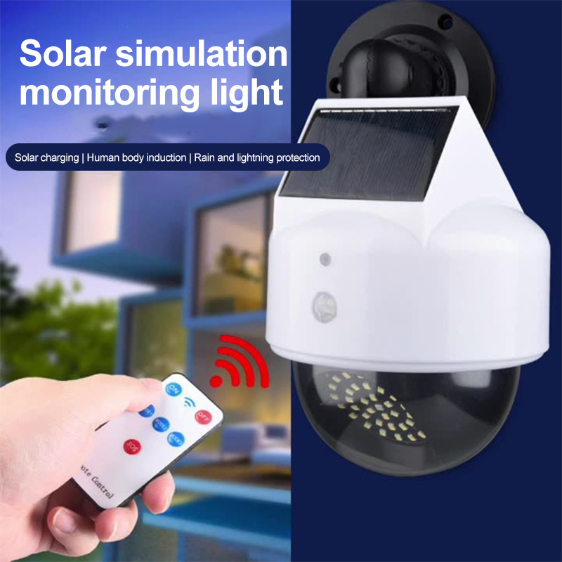 Outdoor Lighting And Camera - Güneş simülasyon kamera hareket sensörü sanal