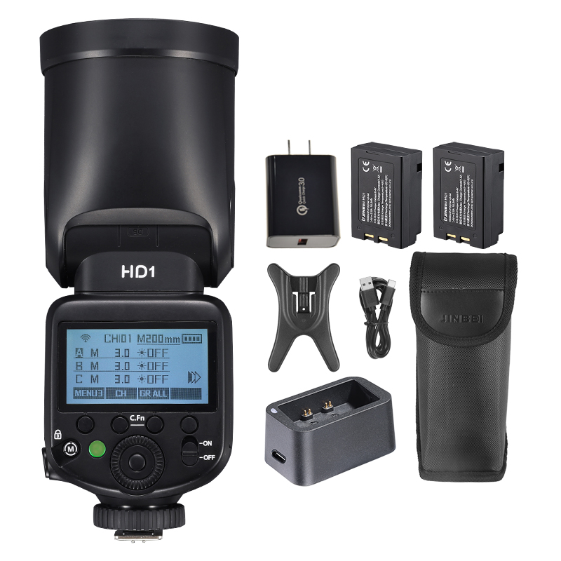 JINBEI HD-1 Yuvarlak Başlıklı  - Outdoor Lighting And Camera incelemesi ve fiyatı