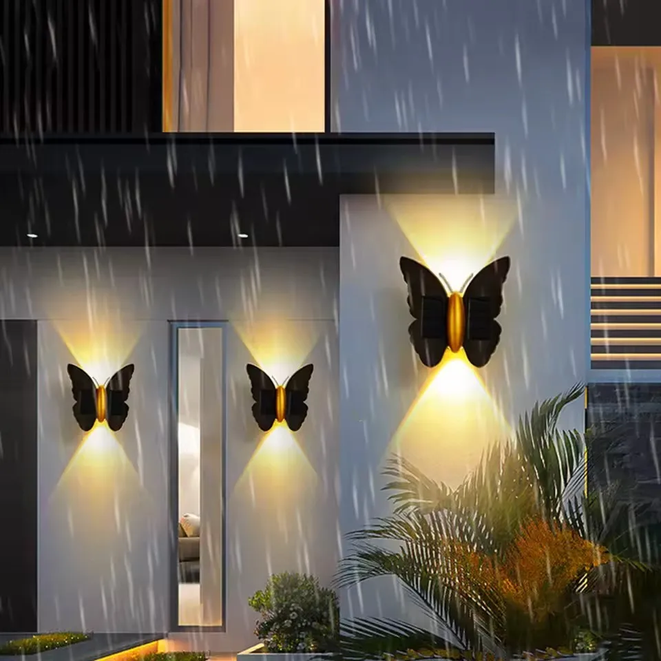 1-5 adet güneş enerjili kelebe - Outdoor Lighting Accent incelemesi ve fiyatı