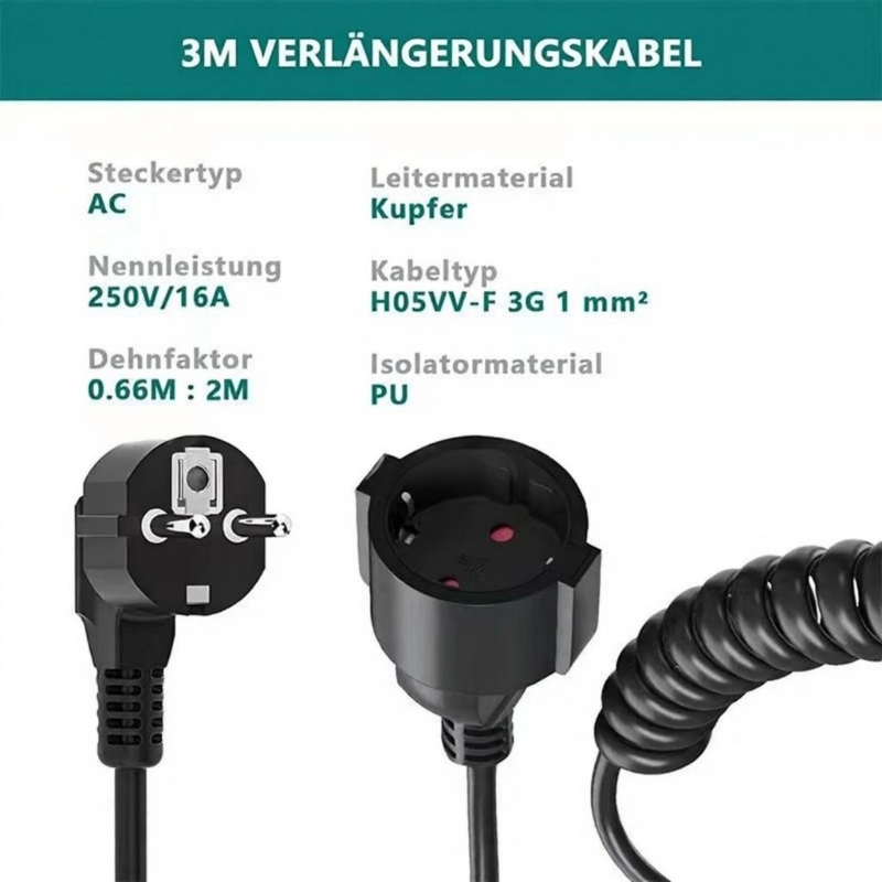 Güç Uzatma Kablosu Yay Kablosu - Outdoor Lighting Extension Cord incelemesi ve fiyatı