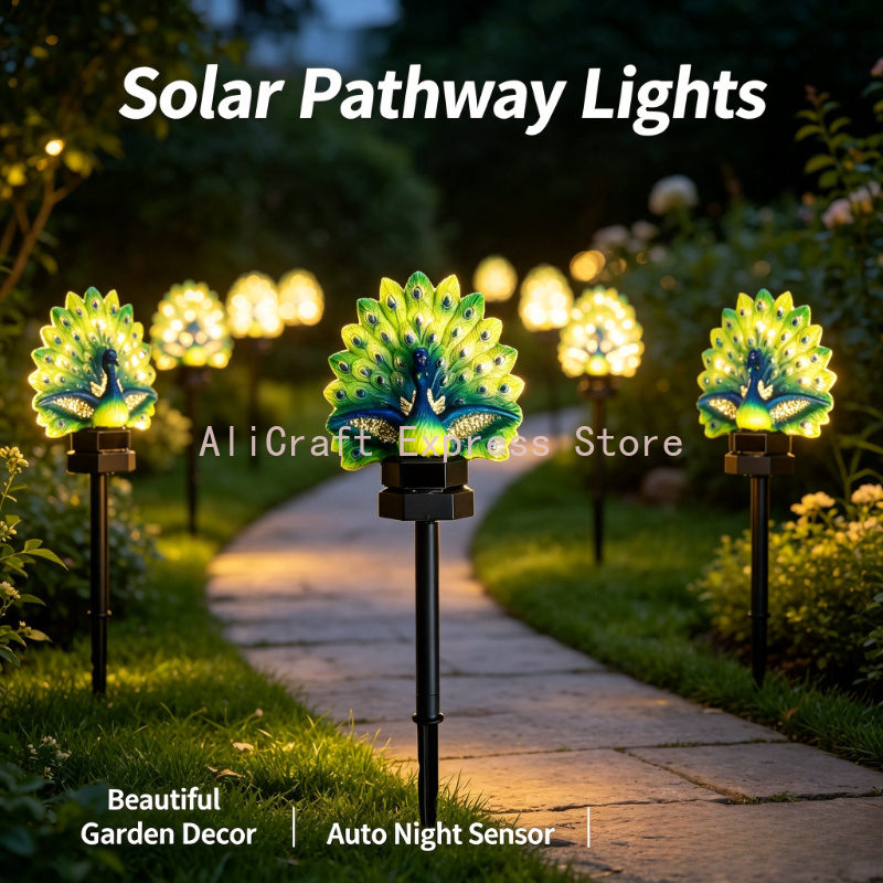 Reçine Tavus Kuşu Güneş Enerji - Solar Path Light incelemesi ve fiyatı