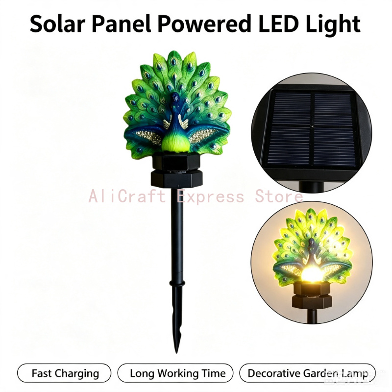Reçine Tavus Kuşu Güneş Enerji - Solar Path Light incelemesi ve fiyatı