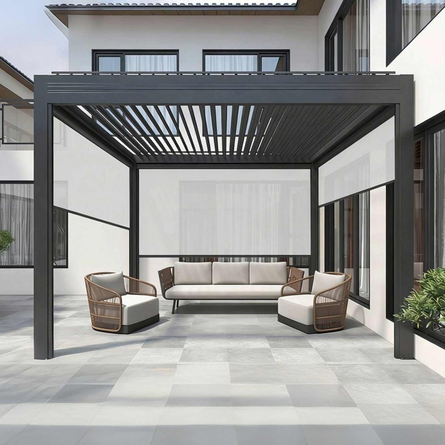Şık Dış Mekan Toz Boyalı Alümi - Outdoor Lighting Install incelemesi ve fiyatı