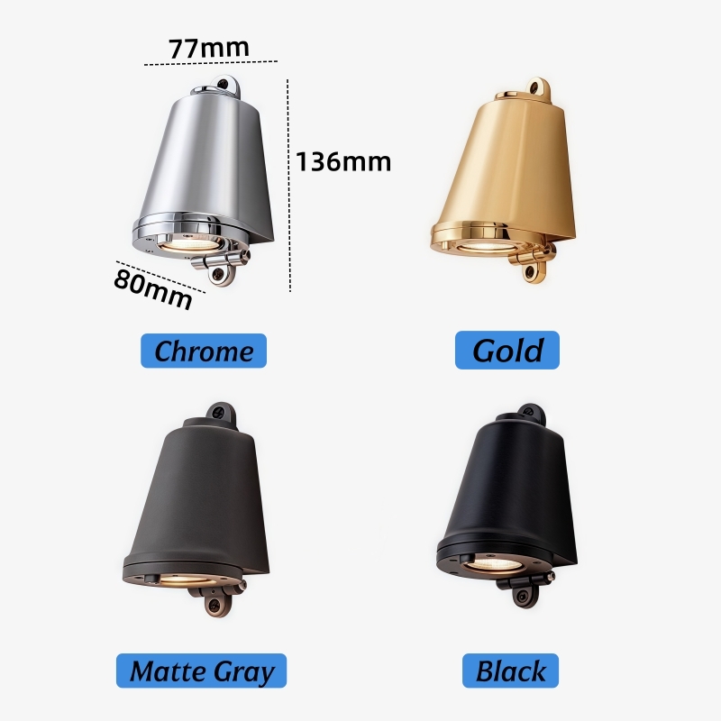 Retro Endüstriyel LED Dış Duva - Outdoor Lighting Bronze incelemesi ve fiyatı