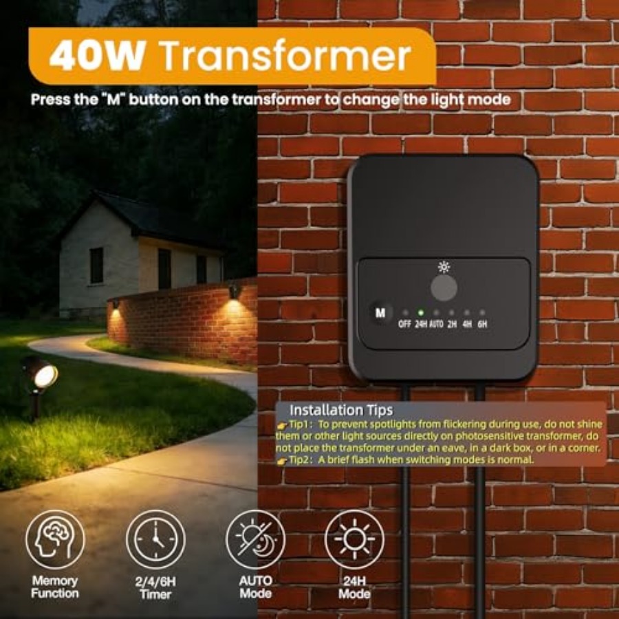 Peyzaj Aydınlatma Seti Alacaka - Outdoor Lighting Kit With Transformer incelemesi ve fiyatı