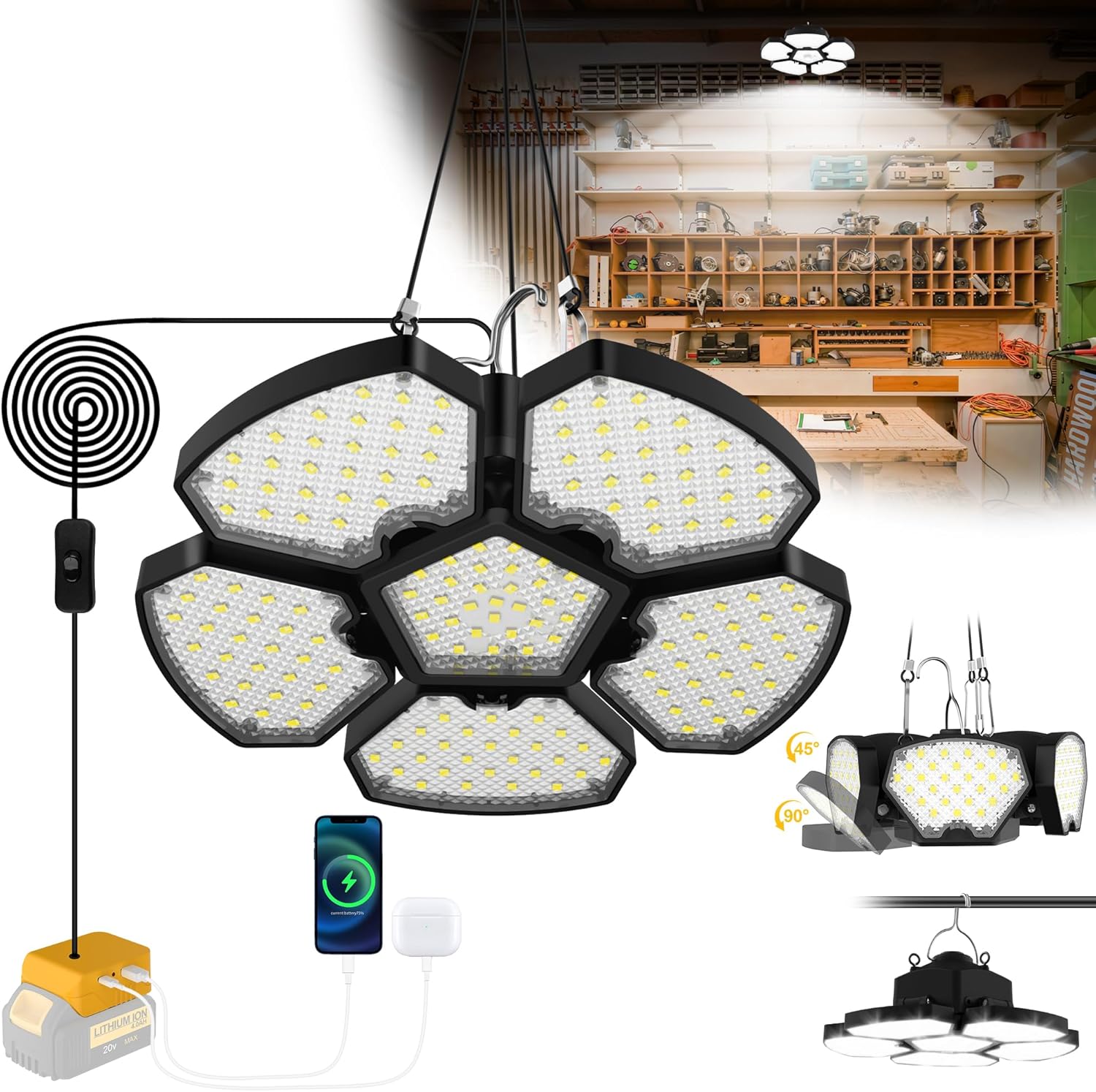 Pil ile Çalışan Dış Mekan Kamp - Outdoor Lighting Jobs incelemesi ve fiyatı