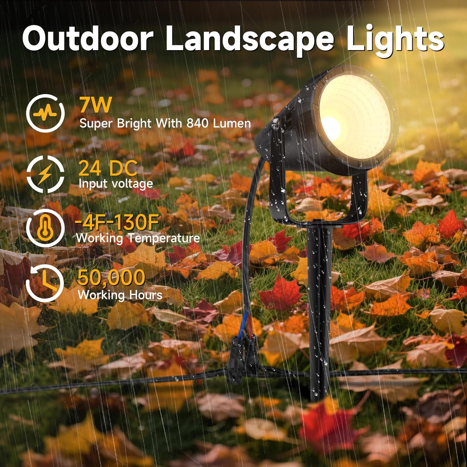 12'li Paket Su Geçirmez Dış Me - Outdoor Lighting Kit With Transformer incelemesi ve fiyatı