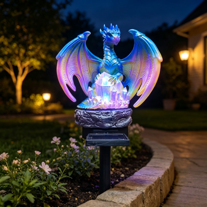 Sihirli Gradyan Ejderha Krista - Solar Path Light incelemesi ve fiyatı