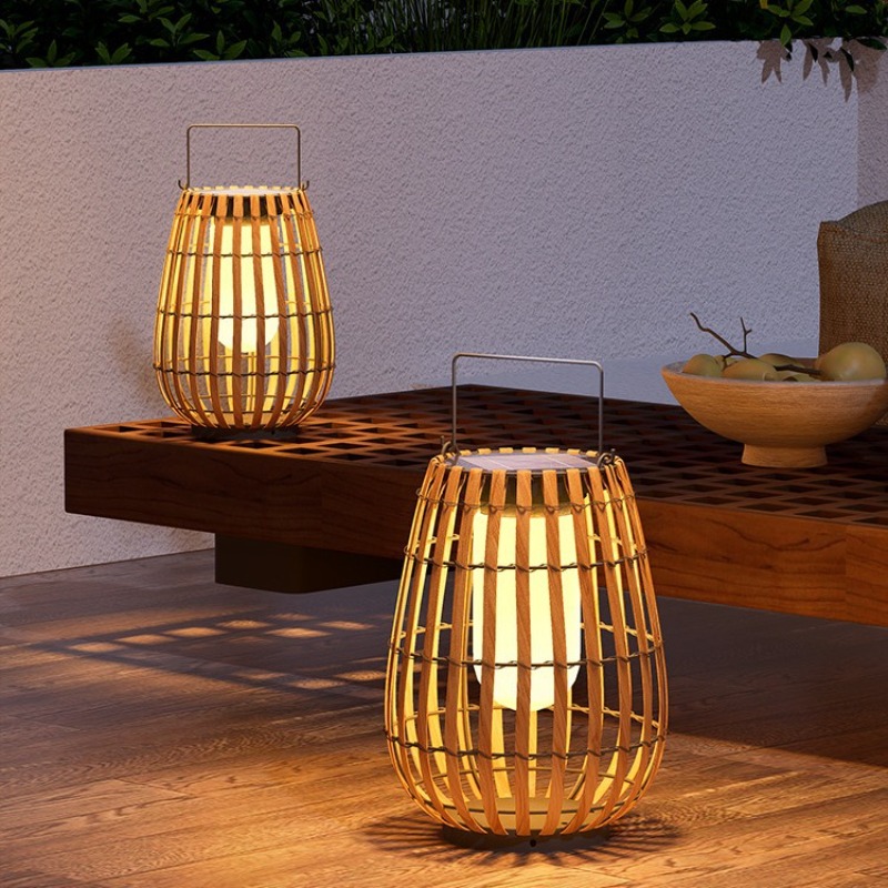 Lüks Güneş Enerjili Rattan Su  - Outdoor Lighting Accent incelemesi ve fiyatı