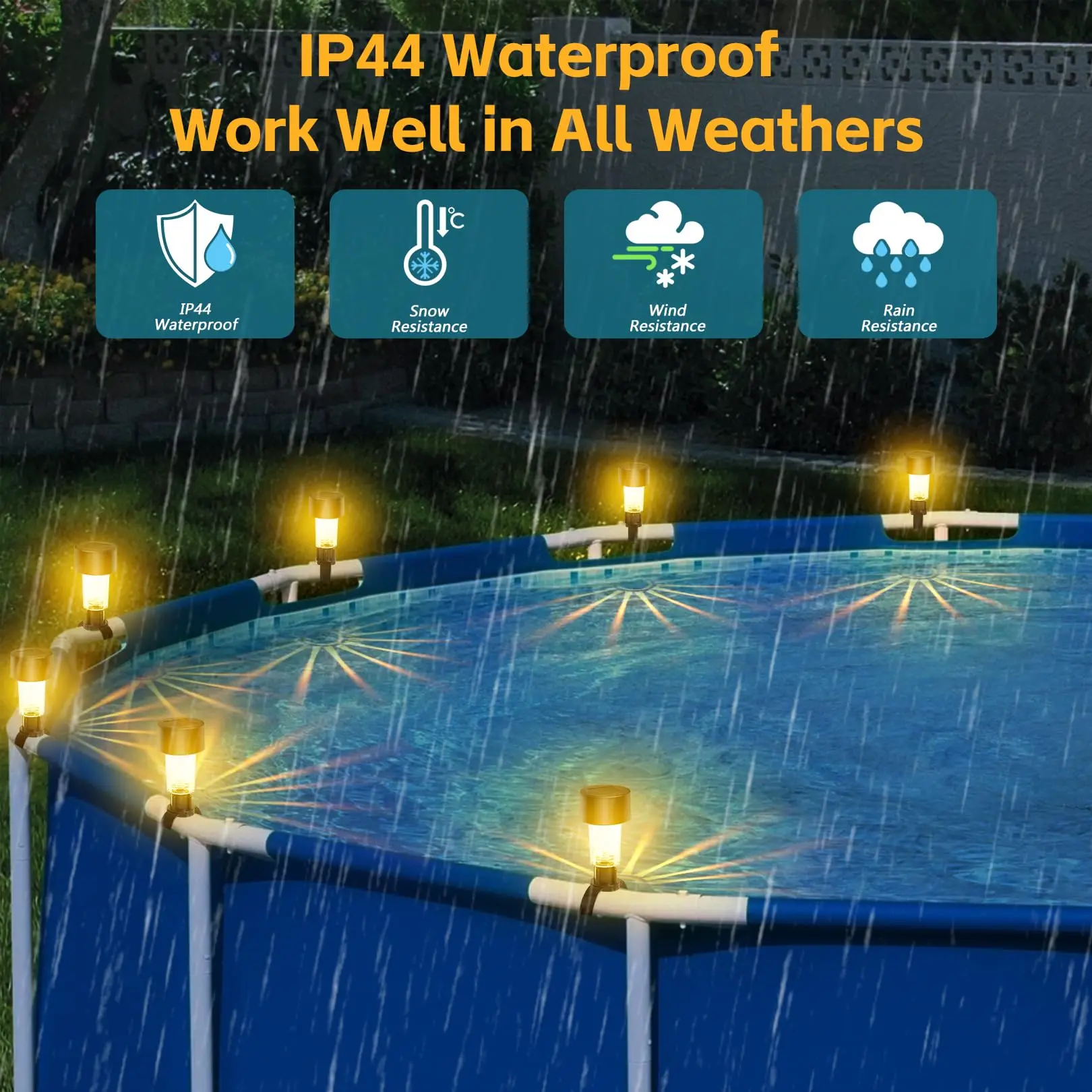 1-20 adet güneş enerjili kayış - Outdoor Lighting Accent incelemesi ve fiyatı