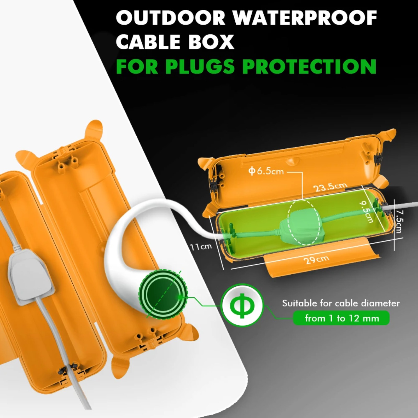 IP44 Dış Mekan Uzatma Kablosu  - Outdoor Lighting Extension Cord incelemesi ve fiyatı