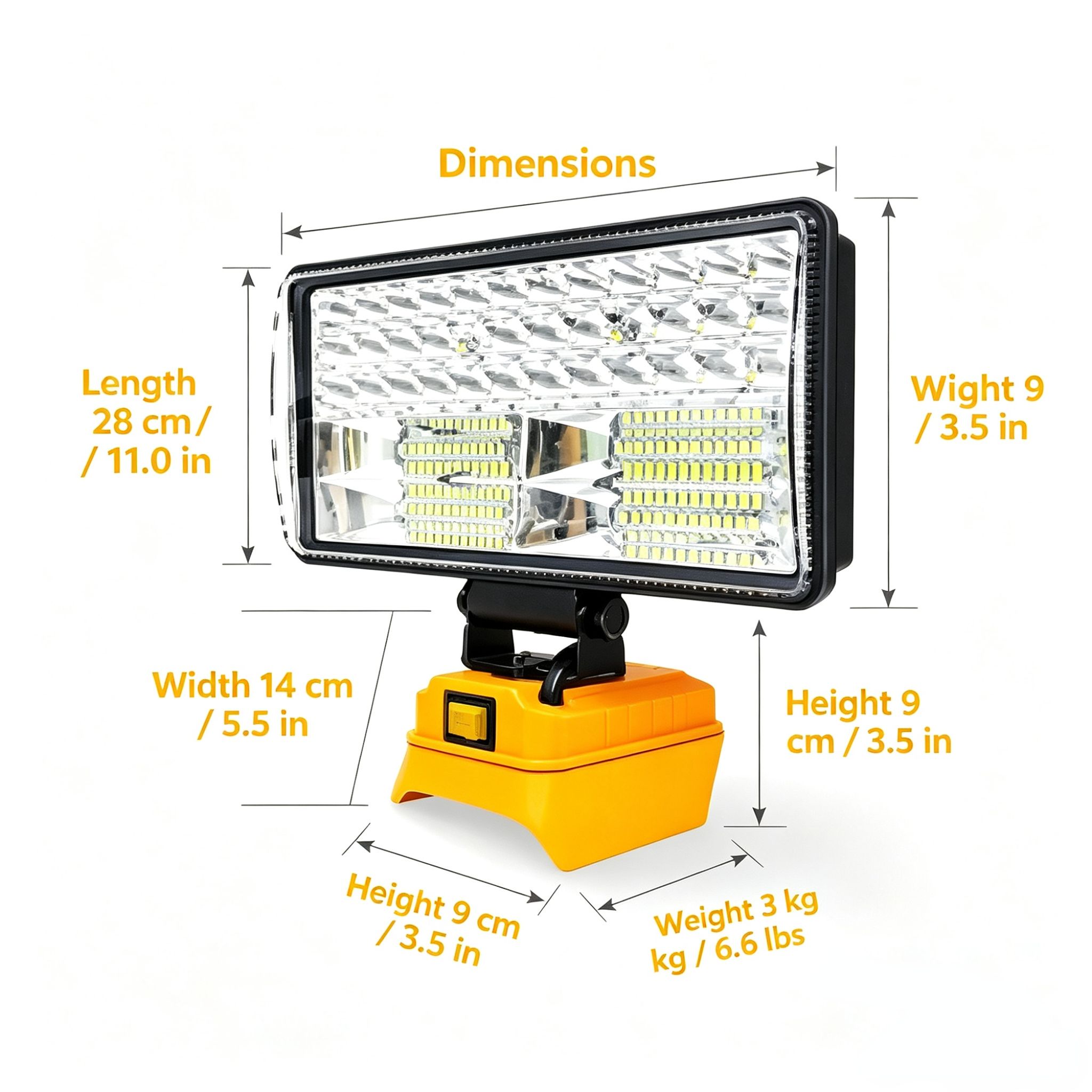 20V MAX LED Çalışma Lambası, D - Outdoor Lighting Jobs incelemesi ve fiyatı