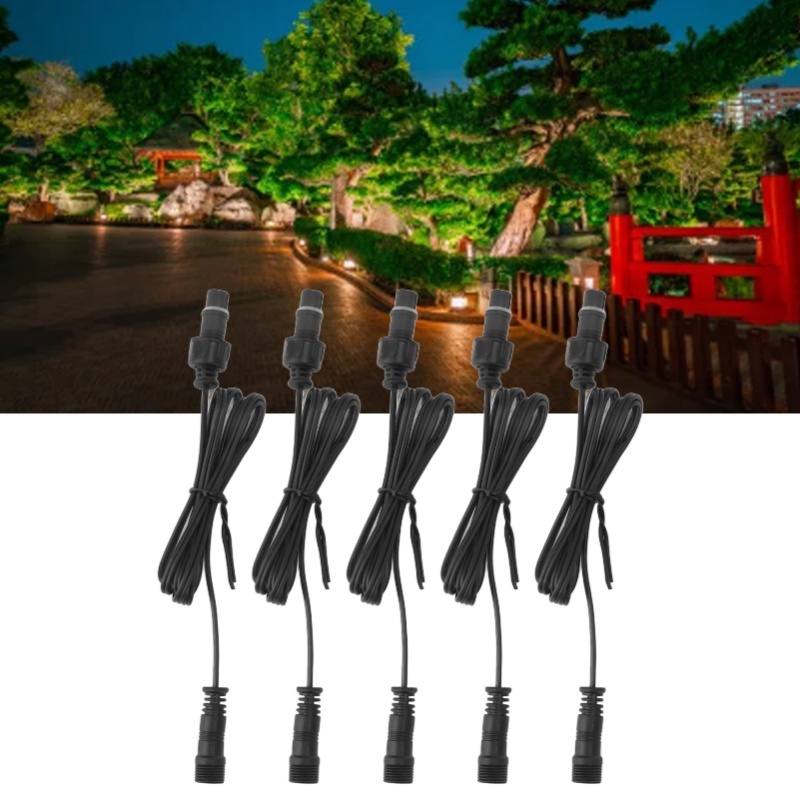 5 adet 3.3ft Güverte Işık Uzat - Outdoor Lighting Extension Cord incelemesi ve fiyatı