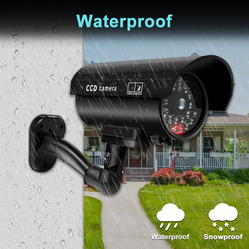 1PC Sahte Güvenlik Kamerası Su - Outdoor Lighting And Camera incelemesi ve fiyatı