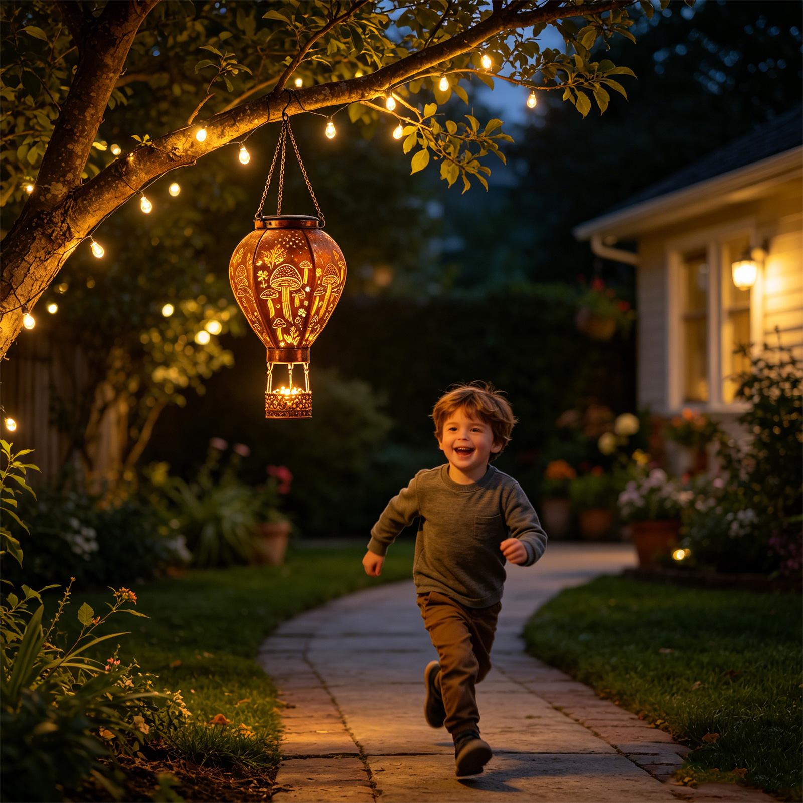 Sıcak Hava Balonu Güneş Işığı  - Solar Path Light incelemesi ve fiyatı