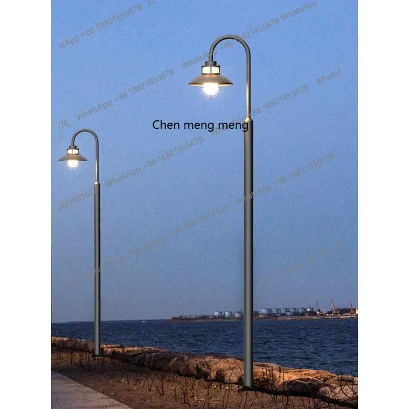 L6080 Modern sade dış mekan ba - Outdoor Lighting Pole incelemesi ve fiyatı