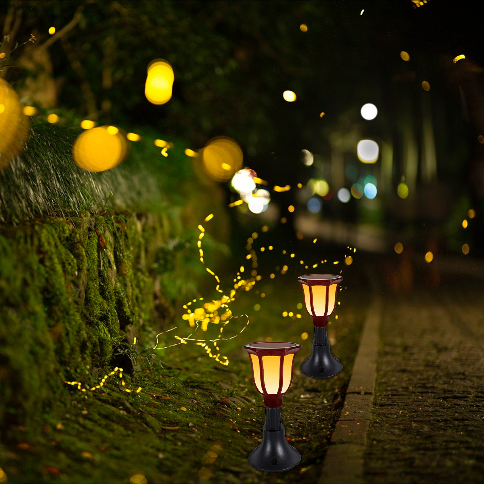 10 Adet Bahçe Lambası Tabanı G - Solar Path Light incelemesi ve fiyatı