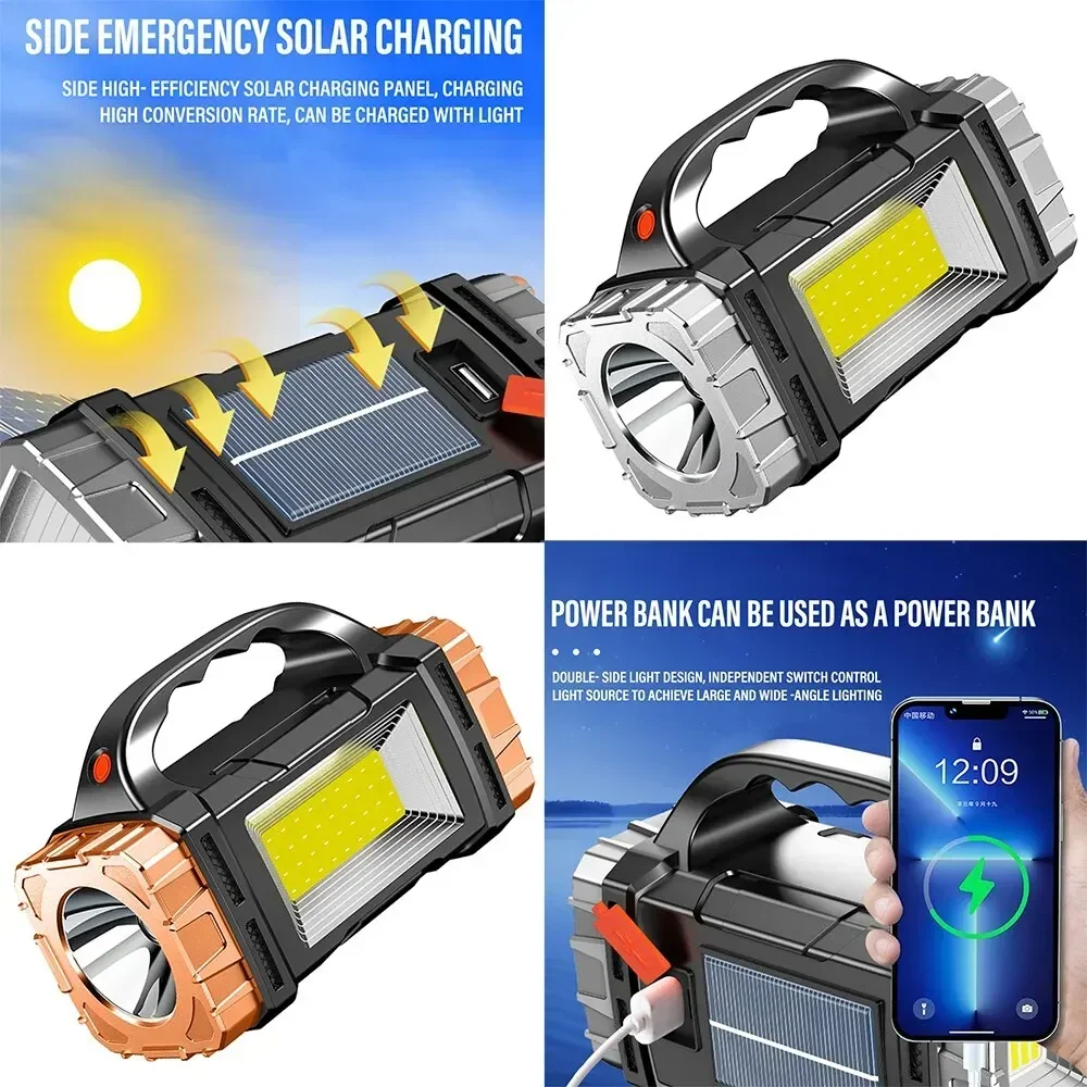 Güçlü El Feneri USB Şarj Edile - Led Flood Light incelemesi ve fiyatı