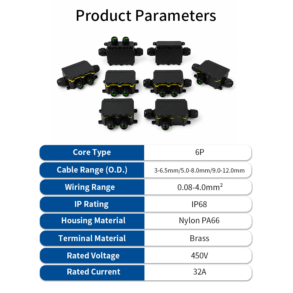 IP68 Su Geçirmez Bağlantı Kutu - Outdoor Lighting Pole incelemesi ve fiyatı