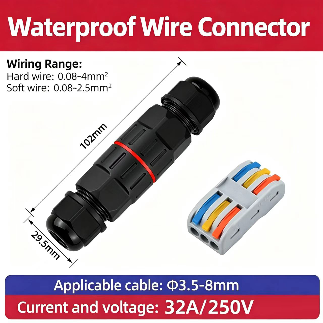 2 Pin 3 Pin Hızlı Bağlantı Kab - Outdoor Lighting Extension Cord incelemesi ve fiyatı