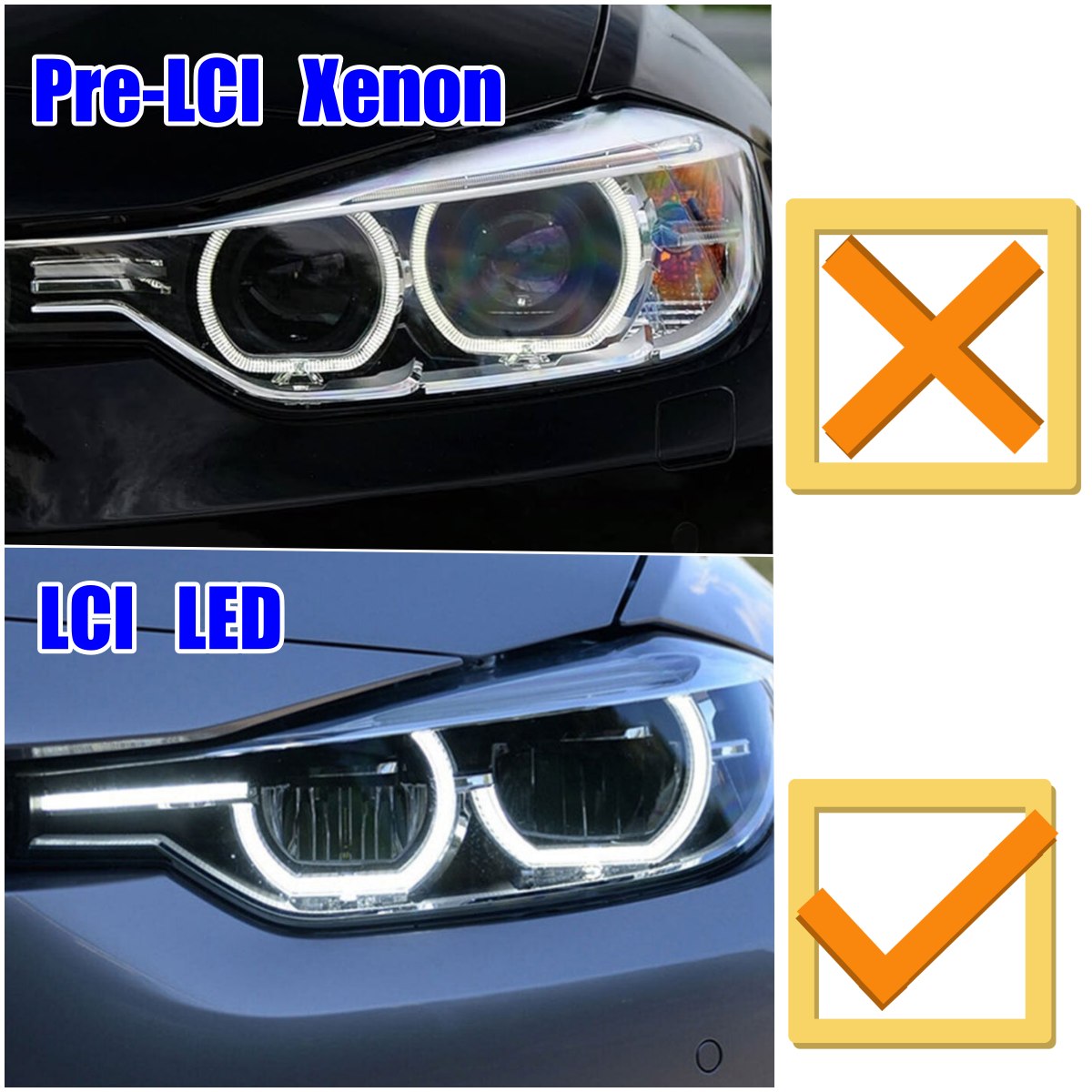 CSL Angel Eyes DRL LED Panelle - Outdoor Lighting Yellow incelemesi ve fiyatı