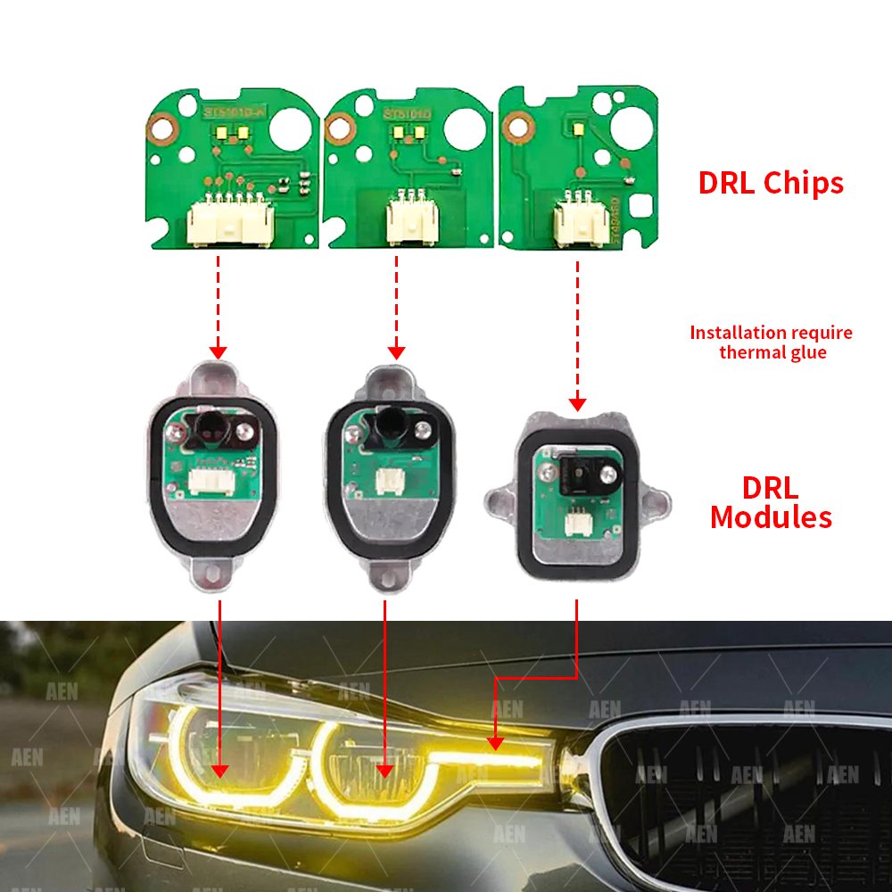 CSL Angel Eyes DRL LED Panelle - Outdoor Lighting Yellow incelemesi ve fiyatı