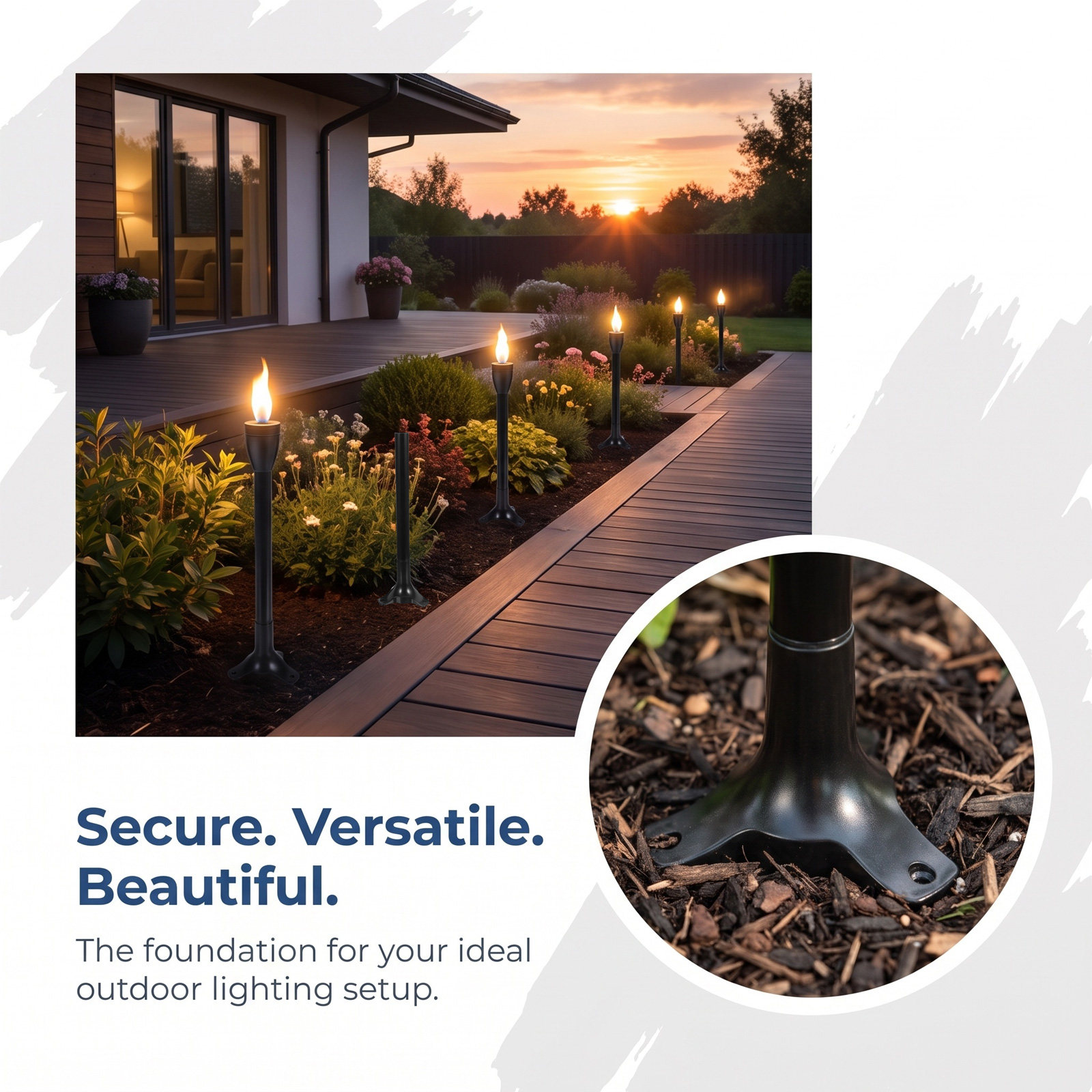 6'lı Set Bahçe Lambası Zemin K - Outdoor Lighting Pole incelemesi ve fiyatı