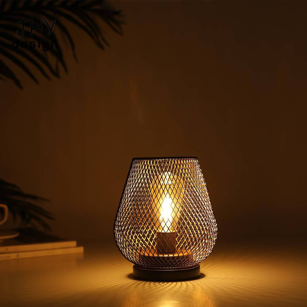 Metal Kafes Masa Lambası LED F - Outdoor Lighting Accent incelemesi ve fiyatı