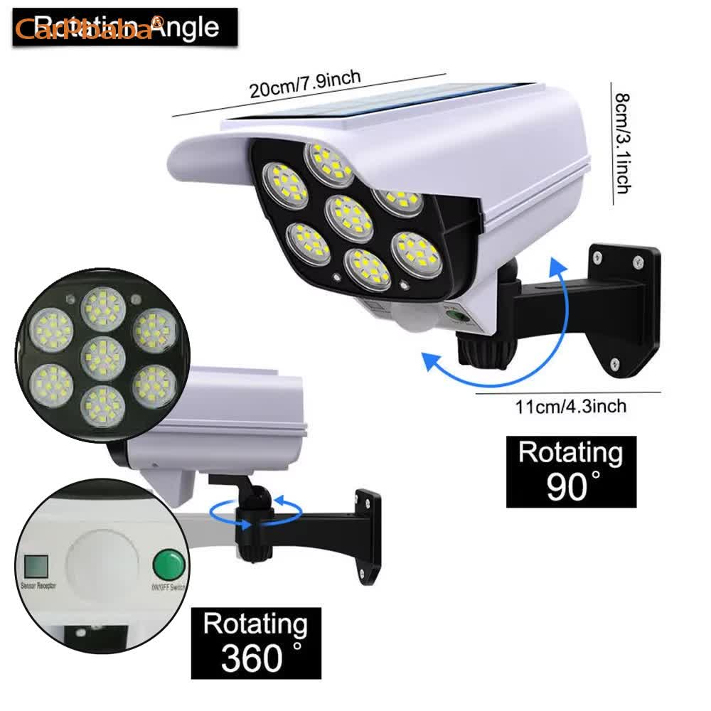 Açık Güneş Işığı Hareket Sensö - Outdoor Lighting And Camera incelemesi ve fiyatı